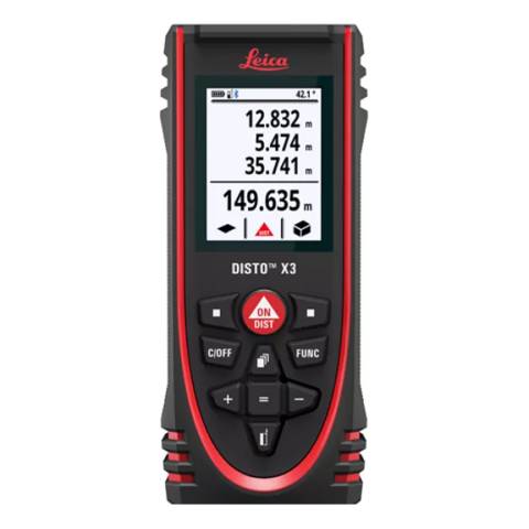 Leica DISTO™ X3 Laser Distance Meter