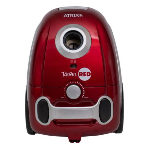 Atrix RBR2CV Rebel Red HEPA Canister Vacuum