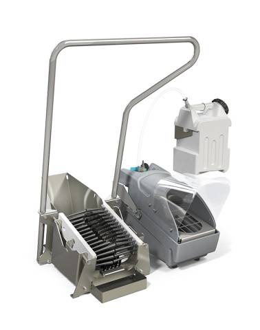 FOAMit SS2-MBS Footwear Sanitizing Unit with Boot Scrubber