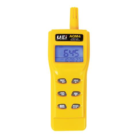 UEi AQM4 Indoor Air Quality Meter CO, CO2, Temp, RH%