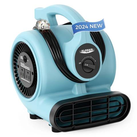 AlorAir® GF600A-Blue Air Mover Blower Fan