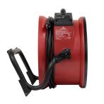XPOWER X-39AR-Red 1/4 HP 2100 CFM Variable Speed Sealed Motor Industrial Axial Air Mover