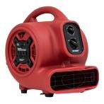 XPOWER P-230AT-Red 1/4 HP 925 CFM Multi-Purpose Mini Mighty Air Mover - Red