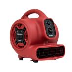 XPOWER P-230AT-Red 1/4 HP 925 CFM Multi-Purpose Mini Mighty Air Mover - Red