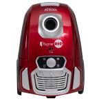 Atrix RGR6CV Ragnar Red HEPA Canister Vacuum